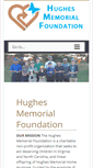Mobile Screenshot of hughesmemorialfoundation.org